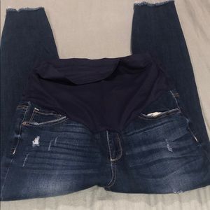 Pink Blush maternity skinny jeans
